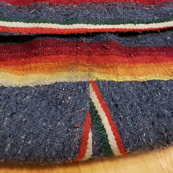 1970 Vintage Cotton Boho Tribal  Bag - Picture 7 of 8